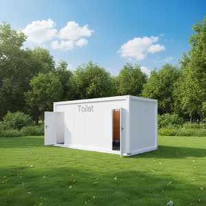 Vente directe d'usine de conteneur extérieur mobile Portable Conteneur de toilette de luxe <span class=keywords><strong>Portalet</strong></span> pour le camping - Product Image 1