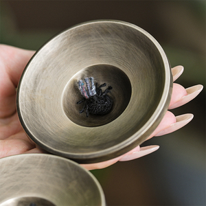 Campana Tibetana Antica in Bronzo Success, Medaglia in Ottone Fuso per <span class=keywords><strong>Meditazione</strong></span> - Product Image 5