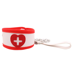 Nurse Lady Artificial Leather Bondage Gear Set Kits <span class=keywords><strong>BDSM</strong></span> de 8 piezas Juguetes sexuales para mujeres adultas Juguetes Sexuales - Product Image 2