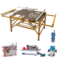 Kit de scie à table DIY pour le travail du bois, ensemble d'établi pliable, petite scie à table carrée