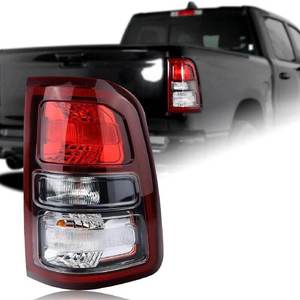 Luz Trasera para Ram 1500 2019-2024, Halógena con Bisel Negro - Product Image 2