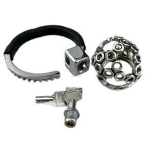 Oferta: Jaula de <span class=keywords><strong>Castidad</strong></span> de Acero Inoxidable para Hombre, Dispositivo de Cinturón de <span class=keywords><strong>Castidad</strong></span> para Hombres y <span class=keywords><strong>Mujeres</strong></span>, Productos BDSM SEX LOVE - Product Image 2