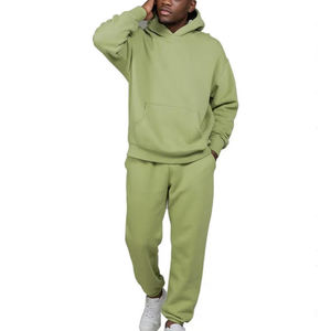 Nuovi Arrivi Felpe di Alta Qualità in Misto Cotone Vendita all'Ingrosso Tute Oversize Traspiranti Unisex Set di Felpe <span class=keywords><strong>con</strong></span> Cappuccio per Uomo - Product Image 1