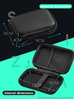 Sac de rangement noir pour Console de jeu Miyoo Mini + RG353V RG353VS RG35XX R36S, sac de voyage de protection, étui Miyoo Mini Plus, sac à main