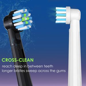 Compatible avec les têtes de <span class=keywords><strong>brosse</strong></span> à dents Oral B <span class=keywords><strong>Io</strong></span> Series <span class=keywords><strong>9</strong></span>, tête de <span class=keywords><strong>brosse</strong></span> à dents de remplacement pour <span class=keywords><strong>brosse</strong></span> à dents électrique - Product Image 4