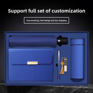 Coffret Cadeau Personnalisable : Carnet en Papier Dowling, Tasse Isotherme, Parapluie, Colle Sans Fil – Idéal pour Réunions Annuelles d'Entreprise - Product Image 5