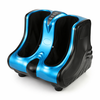 Masseur de pieds et de mollets automatique avec fonction de chaleur, machine de beauté des jambes pour la relaxation des pieds, utilisation à domicile