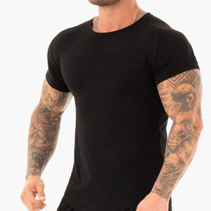 Fabbrica all'ingrosso Mens <span class=keywords><strong>2022</strong></span> Eco Friendly Gym Wear maglietta senza marchio produttori di abbigliamento attivo/ - Product Image 5