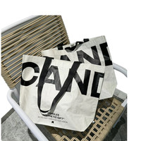 Sacs en PP tissés en gros d'usine, imprimés sur mesure, sacs de courses écologiques réutilisables à bas prix pour la promotion, les cadeaux et la publicité