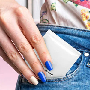 Phân Hủy Sinh Học Riêng Bọc Du Lịch Khăn Lau Hàng Ngày Tay Và Khuôn Mặt Làm Sạch Serviettes Cho Cơ Thể Người Lớn Trẻ Em Nhà Hàng - Product Image 5