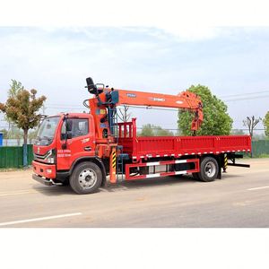 รถบรรทุกติดเครน Dongfeng D8 4*2 พร้อมเครน Shimei 8 ตัน บูมตรง 6 ท่อน ยกและขนส่งในตัว - Product Image 6