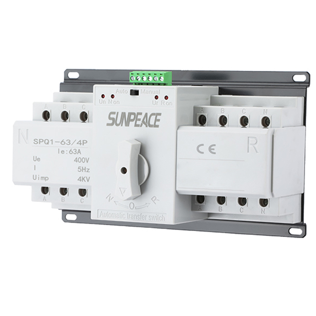 Automatic Transfer Switching(ats) ATS AC 230V 400V 100A 2P 4P Automatic Transfer Switch