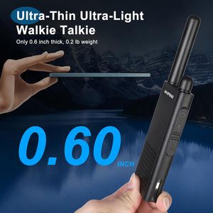 Talkie-walkie T26, portée longue distance 0-3 km, batterie Li-ion rechargeable, 16 canaux FRS, fréquence VHF, 3G POC, résistant à l'eau IPX-2 - Product Image 2