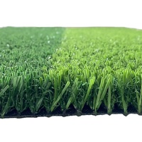 Outdoor 30mm Florhöhe Nicht-Gefüllter Kunstrasen-Teppich mit Hoher Dichte für Fußball-Sportböden und -Felder