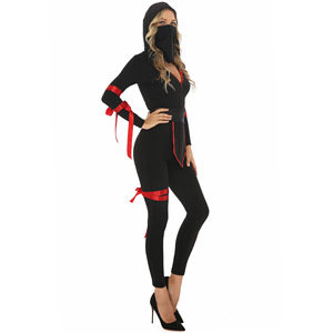 Disfraz <span class=keywords><strong>de</strong></span> <span class=keywords><strong>Ninja</strong></span> para <span class=keywords><strong>Mujer</strong></span> Adulta para Fiesta <span class=keywords><strong>de</strong></span> Cosplay TRAD-001 - Product Image 3