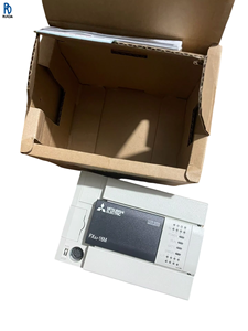 Contrôleur logique programmable (PLC) d'automatisation industrielle FX3U-16MT/ES-A, unité principale à sortie transistor avec positionnement 3 axes pour F - Product Image 1