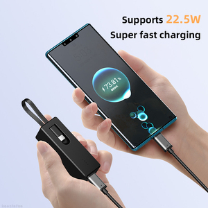<span class=keywords><strong>Batterie</strong></span> <span class=keywords><strong>externe</strong></span> haute capacité 5000 mAh, mini 2 en 1, portable, charge rapide 22,5 W avec câble, nouvelle <span class=keywords><strong>batterie</strong></span> <span class=keywords><strong>externe</strong></span> pour <span class=keywords><strong>iPhone</strong></span> - Product Image 5