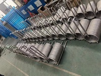 Tube en spirale en acier inoxydable industriel / Tube de refroidissement en spirale anti-moustiques / Évaporateur de vapeur / Systèmes de refroidissement d'échangeurs de chaleur / Vapeur