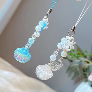 Breloque de téléphone portable perlée Requin, Thème Océanique, Porte-clés Animal Marin, Pendentif de Sac à Main - Product Image 3