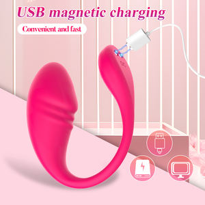 Усовершенствованный носимый вибратор-дилдо с 9 режимами вибрации для стимуляции точки G у женщин, перезаряжаемый через USB и водонепроницаемый - Product Image 5