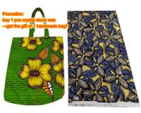 Tissu Kente, Textiles Africains, Tissu Imprimé Wax, Tissu Wax Hollandais décoré de pierres de cristal, Tissu Ankara, Tissu Wax Glamour pour les Occasions