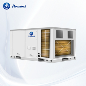 Unidad de Techo Puremind de 5.5-30 Toneladas R410a, Sistema Inteligente RTU de Refrigeración y Calefacción, Ahorro de Energía, Bajo Ruido, Fácil Instalación para Centros Comerciales - Product Image 1