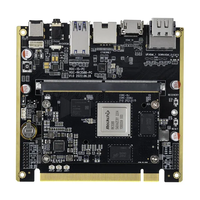ROC-RK3588-PC komputer Mini octa-core 64-bit, komputer OS Mini 8K AI RAM 4GB/8GB/16GB mendukung Android Debian Ubuntu