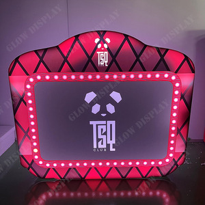 ป้ายไฟ LED รูปตัวอักษรแบบกำหนดเอง ดีไซน์ดอกกุหลาบ สำหรับงาน VIP ป้ายไฟตกแต่ง กล่องไฟ ป้ายไฟขวด สำหรับงานปาร์ตี้ - Product Image 5