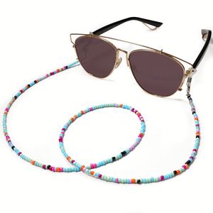 Cadena para Gafas y Mascarillas Antideslizante de 70cm con Cuentas Coloridas para Mujer, Venta al Por Mayor - Product Image 1