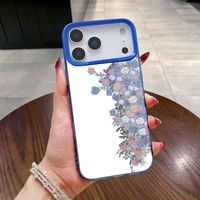 Coques de Téléphone Antichoc Luxe Fleurs pour iPhone 17 Air 16 15 Plus Pro Max 14 13 12 11 X – Housse de Protection Anti-chute Personnalisée