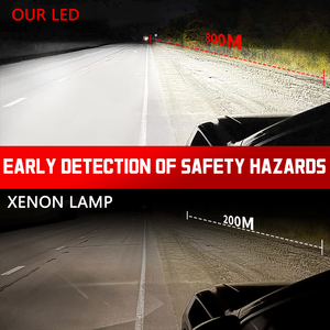 Installation facile Canbus D70 120W 12000LM 12 24V 6000K D1S D2S D3S D5S Système d'éclairage automatique Phare à LED Double <span class=keywords><strong>tube</strong></span> en cuivre - Product Image 5