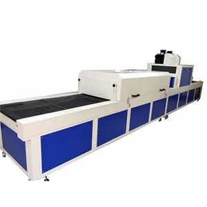 Grote Grootte Infrarood Transportband Droger/Tunnel Droger Machine Riem Uv Droogoven Voor Fles Plastic Product