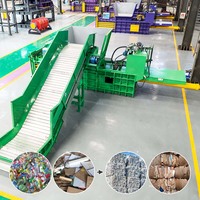 Vente directe usine – Presse à balles horizontale hydraulique entièrement automatique de 100 à 120 tonnes pour papier, carton, textiles et chiffons usagés