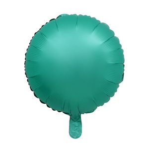 Globos de papel de aluminio metálico de 18 pulgadas Globos redondos de papel de aluminio mate Decoración para fiesta de boda Globos metálicos - Product Image 6