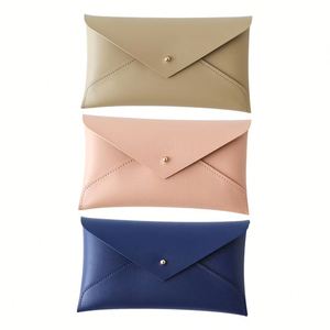 Travel <b>Glasses</b> Storage Box Sunglasses <b>Case</b> PU Leather Embossed Fashionable Protection Welcome Gifts Back to School - Product Image 2