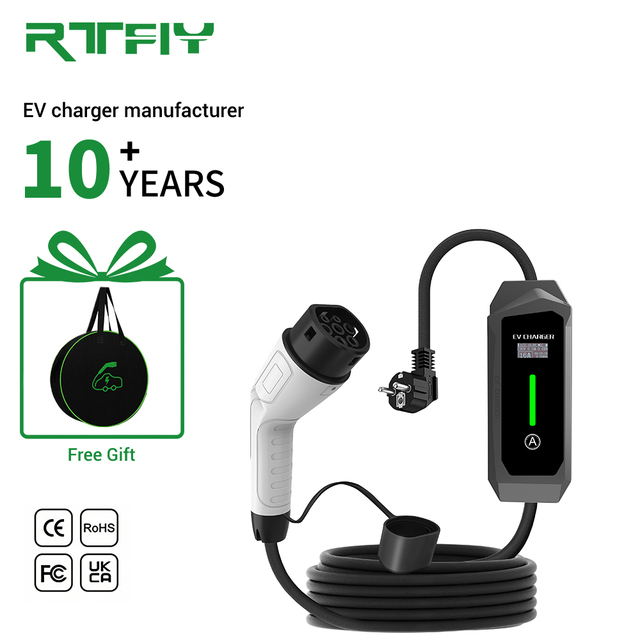 EU Smart Charging 3.5kw Fast AC Type 2 16A 1 Phase Level 2 Portable EV Charger by BYD Condition New