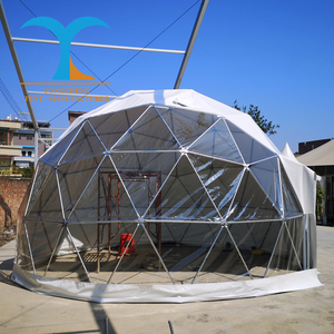 Tentes préfabriquées de luxe, dôme géodésique étanche pour le glamping, tente extérieure de 6m <span class=keywords><strong>Domo</strong></span> Geodesico, tente pour enfants, cubes de <span class=keywords><strong>sauna</strong></span> - Product Image 3