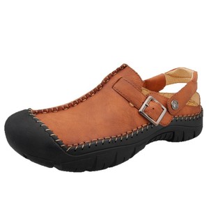 Sandalias Planas Hechas a Mano para Hombre, Talla Grande, Estilo Nuevo, Precio al por Mayor - Product Image 1