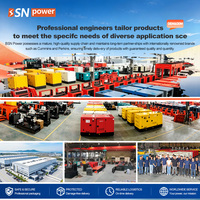 Maßgefertigter Superleiser Schalldichter 48KW/60KVA Auto-Start Wassergekühlter Industrie-Dieselgenerator