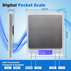 Wholesale High Accuracy Household Waterproof 5kg 10kg 1g Digital Electronic Food Weight <b>Machine</b> Kitchen Scale 5kg - Product Image 6