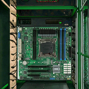 OEM M-ATX C612เมนบอร์ด NAS 4*2.5G LAN ECC RAM 10 * SATA 2 * PCIeX16 1 * PCIeX8 LGA2011-3 Xeon V3/V4เซิร์ฟเวอร์เมนบอร์ด DDR4 LGA2011- - Product Image 6