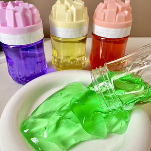 CHENXI Kit de Slime Transparente Personalizado, No Pegajoso, para Escritorio, Masilla Elástica para Manualidades, para Amantes del DIY - Product Image 2