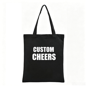 <span class=keywords><strong>Sac</strong></span> fourre-tout promotionnel en toile de coton personnalisé CHEERS, <span class=keywords><strong>grand</strong></span> format, imprimé à l'écran, <span class=keywords><strong>pour</strong></span> la <span class=keywords><strong>plage</strong></span>, les cadeaux ou le shopping, avec poignées et logo personnalisable - Product Image 1