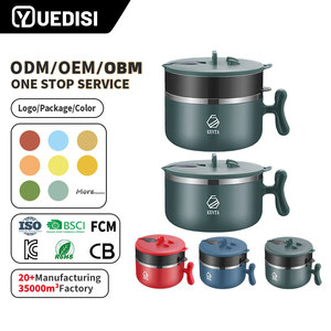 Lonchera Aislada Portátil Coreana de Acero Inoxidable para Niños, Tazón para Fideos, Directo de Fábrica Yuedisi - Product Image 1