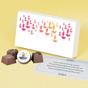 Tùy Chỉnh Trang Trí Hình Chữ Nhật Kẹo Bánh Đóng Gói Diwali Hộp Quà Tặng Ngọt Ngào Trái Cây Khô Rỗng Sô Cô La Bao Bì Hộp Giấy - Product Image 5