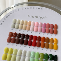Youse Spring Prologue – Kit de vernis gel style français, 60 couleurs, 15 ml, couleur unie, UV pour salons et distributeurs, en flacons
