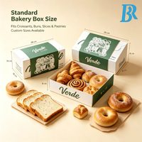 Ensemble d'emballages pour boulangerie avec logo personnalisé, papier alimentaire, boîte à pain, croissants, beignets, gobelet à café, sac en papier à emporter pour café, boulangerie