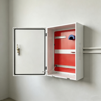 Boîtier de commande pour station de recharge de véhicules électriques en acier galvanisé, avec affichage de la température, indice de protection IP54, sûr et durable