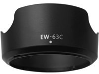 YEAH EW-63C Pare-soleil en forme de tulipe pour objectif Canon EF-S 18-55mm F/3.5-5.6 IS STM, compatible avec les filtres 49mm et le capuchon d'objectif