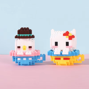 Regalo para Niños, Bloques de Construcción de Dibujos Animados de Micro Partículas, Juguetes de Rompecabezas para Niños - Product Image 4